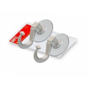 Cabide ventosa de pressao com 2 unidades 0993 dpg