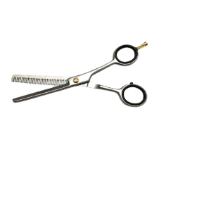 Tesoura barbeiro 6 desfiadeira cobalto c/1pç  ma-5448 nvc