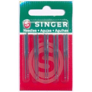 Agulha 1515  n.19 c/10pçs maquina industrial cabo fino singer