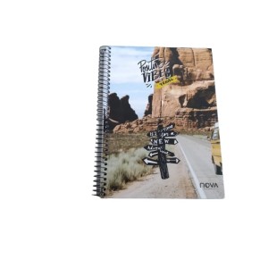 Caderno universitário c/d 01x1 96f c/1 pç nova 3908/40/80